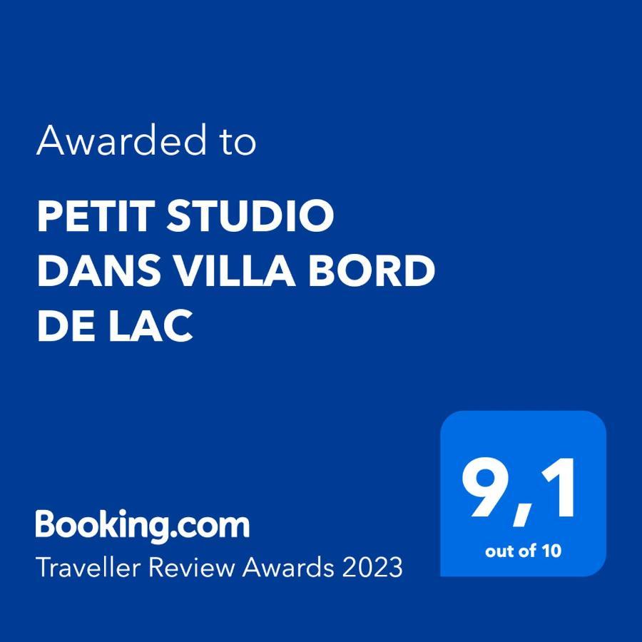 אקס-לה-באינס Petit Studio Dans Villa Bord De Lac מראה חיצוני תמונה